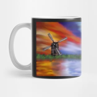 Windmill by the Water Mug